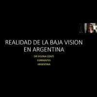 Realidad de la baja visión en la Argentina